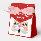 Niedlicher Weihnachtsmann Geschenkschachtel (Vorderseite)