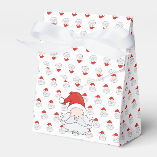 Niedlicher Weihnachtsmann Geschenkschachtel (Vorderseite)