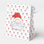 Niedlicher Weihnachtsmann Geschenkschachtel (Rückseite)