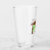 Niedlicher Weihnachtsmann Glas (Rechts)