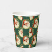 Niedlicher Weihnachtsmann glücklich Weihnachten Pappbecher (Rechts)