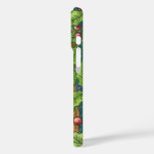 Niedlicher Weihnachtsmann im Wald mit Holly Case-Mate iPhone Hülle (Rückseite / Links)
