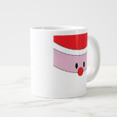 Niedlicher Weihnachtsmann Jumbo-Tasse (Vorderseite Rechts)