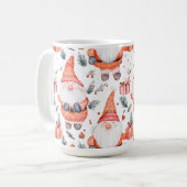 Niedlicher Weihnachtsmann Kaffeetasse (Vorderseite Links)