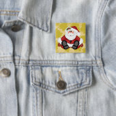 Niedlicher Weihnachtsmann-Knopf mit Button (Beispiel)