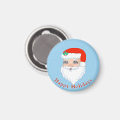Niedlicher Weihnachtsmann Magnet (Vorderseite/Rückseite)