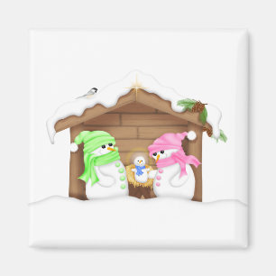 Niedlicher Weihnachtsmann Magnet