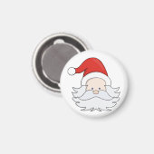 Niedlicher Weihnachtsmann Magnet (Vorderseite/Rückseite)