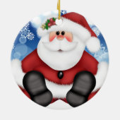 Niedlicher Weihnachtsmann Merry Weihnachtsschmuck (Hinten)