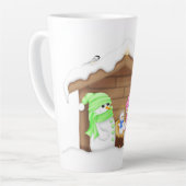 Niedlicher Weihnachtsmann Milchtasse (Linke Ecke)
