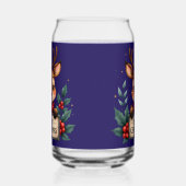 Niedlicher Weihnachtsmann mit Holly und Sign Dosenglas (Rechts)