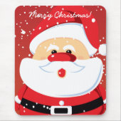 Niedlicher Weihnachtsmann Mousepad (Vorne)