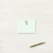 Niedlicher Weihnachtsmann Post-it Klebezettel (Auf Schreibtisch)
