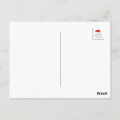 Niedlicher Weihnachtsmann Postkarte (Rückseite)