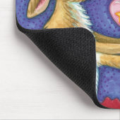 Niedlicher Weihnachtsmann, Romantischer Kuss und M Mousepad (Ecke)