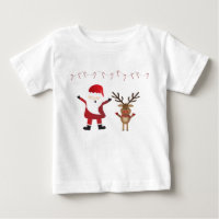 Niedlicher Weihnachtsmann Rudolph Red Nosed Reinde