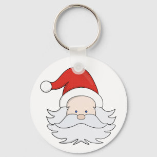 Niedlicher Weihnachtsmann Schlüsselanhänger
