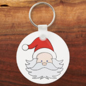 Niedlicher Weihnachtsmann Schlüsselanhänger (Vorderseite)