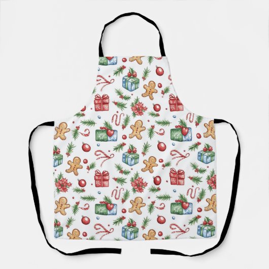 Niedlicher Weihnachtsmann Schürze (Vorderseite)