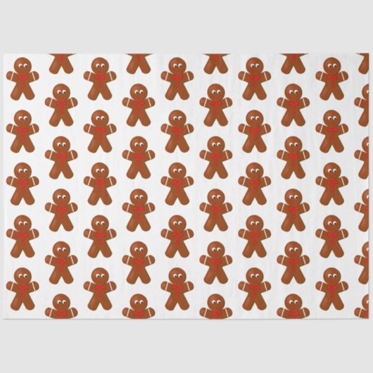 Niedlicher Weihnachtsmann Seidenpapier (Vorderseite)