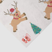 Niedlicher Weihnachtsmann Seidenpapier (Ausschnitt)