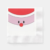 Niedlicher Weihnachtsmann Serviette (Vorderseite)