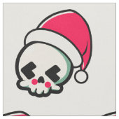 Niedlicher Weihnachtsmann Stoff (Nahaufnahme)