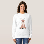 Niedlicher Weihnachtsmann Sweatshirt (Vorne ganz)