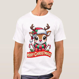 Niedlicher Weihnachtsmann T-Shirt