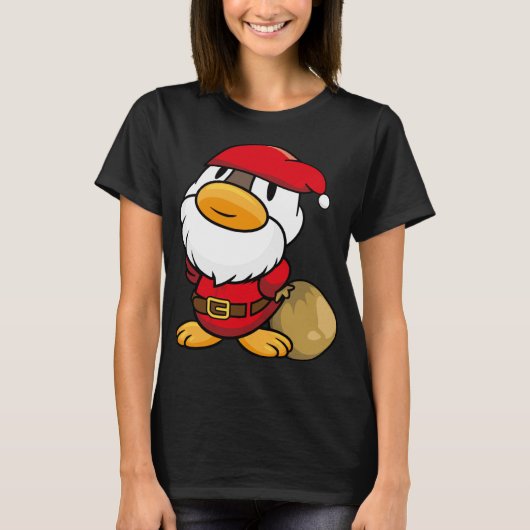 Niedlicher Weihnachtsmann T-Shirt (Vorderseite)