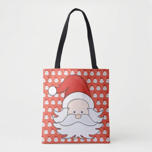 Niedlicher Weihnachtsmann Tasche (Vorderseite)