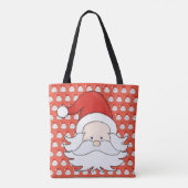 Niedlicher Weihnachtsmann Tasche (Rückseite)