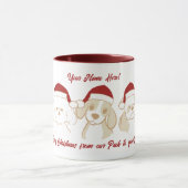 Niedlicher Weihnachtsmann Tasse (Zentrum)