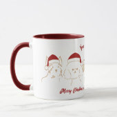 Niedlicher Weihnachtsmann Tasse (Links)