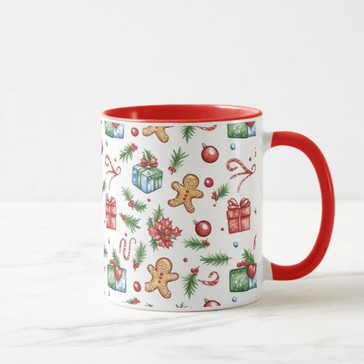 Niedlicher Weihnachtsmann Tasse (Rechts)