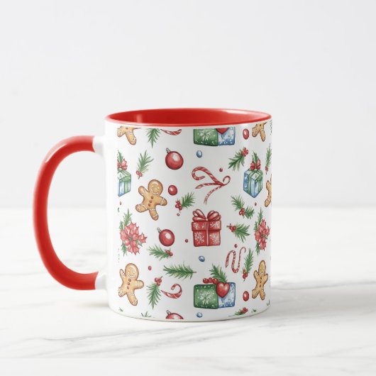 Niedlicher Weihnachtsmann Tasse (Links)
