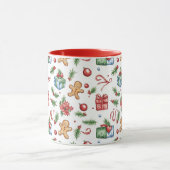 Niedlicher Weihnachtsmann Tasse (Zentrum)