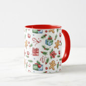 Niedlicher Weihnachtsmann Tasse (VorderseiteRechts)