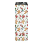 Niedlicher Weihnachtsmann Thermosbecher (Rückseite)