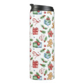 Niedlicher Weihnachtsmann Thermosbecher (Nach rechts gedreht)