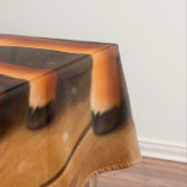 Niedlicher Weihnachtsmann und Rentier Tischdecke (Beispiel)