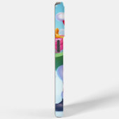 Niedlicher Weihnachtsmann und Schneemann Case-Mate iPhone Hülle (Rückseite / Rechts)