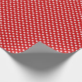 Niedlicher Weihnachtsmann Weihnachts-Muster Geschenkpapier (Ecke)