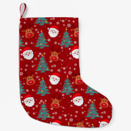 Niedlicher Weihnachtsmann | Weihnachtsfeiertagen Kleiner Weihnachtsstrumpf