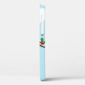 Niedlicher Weihnachtsmarkt Moderner Personalisiert Case-Mate iPhone Hülle (Rückseite / Links)