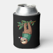 Niedlicher Weihnachtsmarkt Weihnachtsmannmütze Wei Dosenkühler (Kanne Vorderseite)