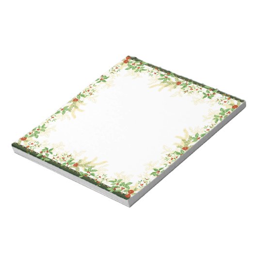 Niedlicher WeihnachtsNotepad Notizblock (Rotiert)