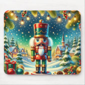 Niedlicher WeihnachtsNutcracker Mousepad (Vorne)