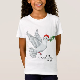 "Niedlicher Weihnachtspapagei mit Weihnachtsmannmü T-Shirt