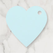 Niedlicher Weihnachtspenguin der Weihnachtsmannmüt Geschenkanhänger (Rückseite)